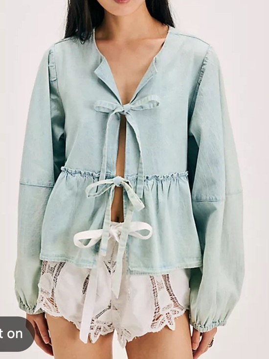 Free People Tops - Free People Brunch Babe Top